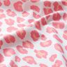 Tessuto per costumi da bagno con stampa leopardata – bianco/rosa,  thumbnail number 2