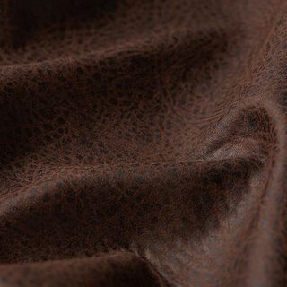 tessuto da tappezzeria similpelle – marrone scuro, 