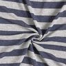 Jersey glitterato a righe trasversali – grigio chiaro/blu marino,  thumbnail number 4
