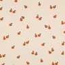 GOTS jersey di cotone arance | Poppy Fabrics – beige chiaro/caramello,  thumbnail number 1