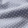 popeline di cotone Mini pois Polka – blu acciaio/bianco,  thumbnail number 2