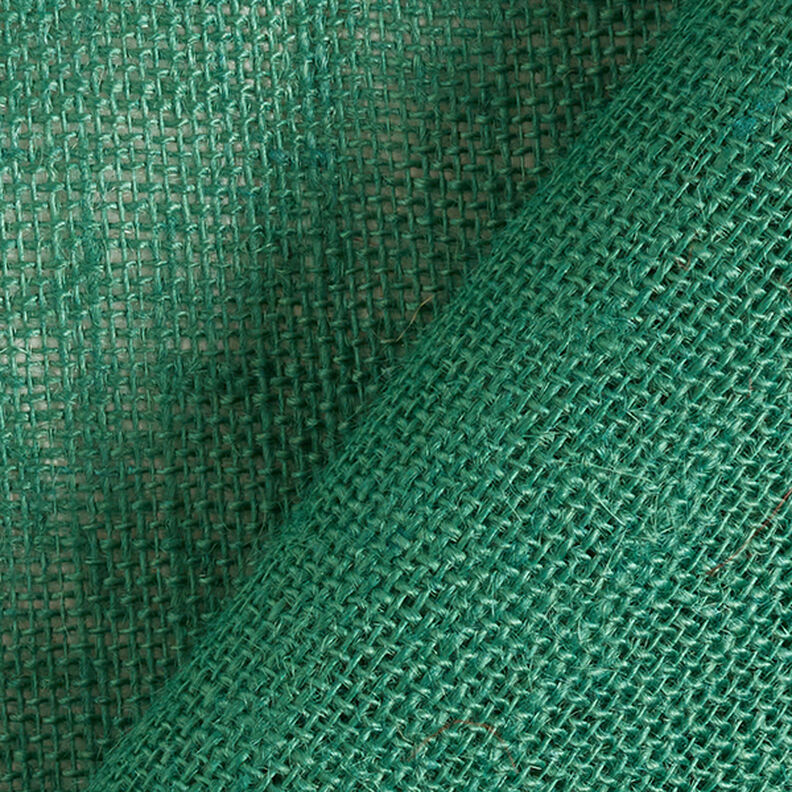 tessuto arredo Iuta tinta unita 150 cm – verde abete,  image number 4