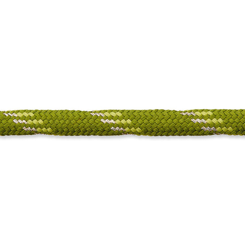 cordoncino lurex [Ø 7 mm] – verde oliva chiaro,  image number 1