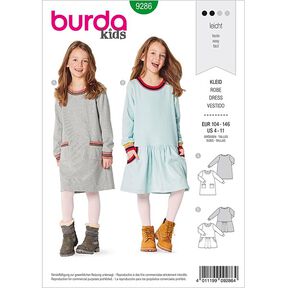 abito, Burda 9286 | 104-146, 