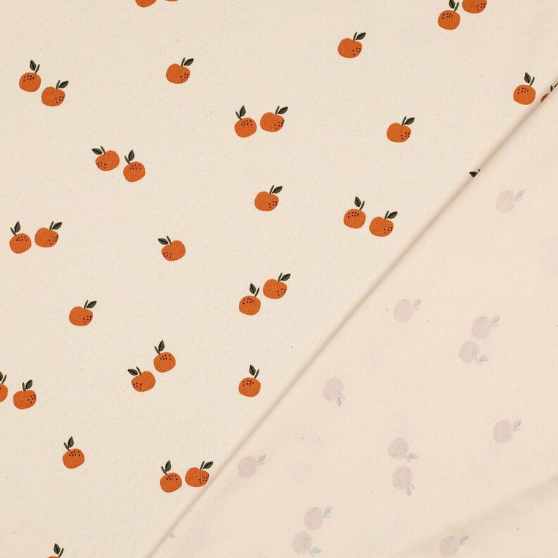 GOTS jersey di cotone arance | Poppy Fabrics – beige chiaro/caramello, image number 4