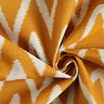 tessuto jacquard da esterni motivo ikat – senape,  thumbnail number 3
