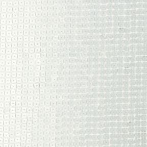 Tessuto con pailletes quadrate – argento effetto metallizzato, 