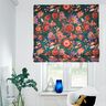 velluto arredo Tralci floreali – abete blu/rosé,  thumbnail number 6