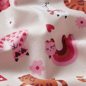 cotone rivestito Giocosi micetti – rosé, 