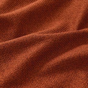 tessuto da tappezzeria Struttura in rilievo fine &ndash; terracotta | Resto 100cm, 