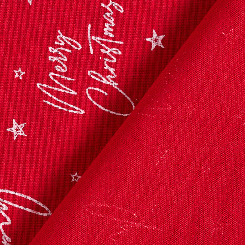 tessuto arredo tessuti canvas Auguri di Natale – rosso/bianco, image number 4