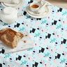 tessuto in cotone cretonne Cani astratti – blu cielo/rosé,  thumbnail number 6