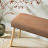 tessuto da tappezzeria struttura fine – marrone chiaro,  thumbnail number 5