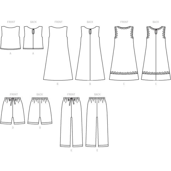 abito ragazza|pantalone, Butterick 3860|140 - 158, image number 6