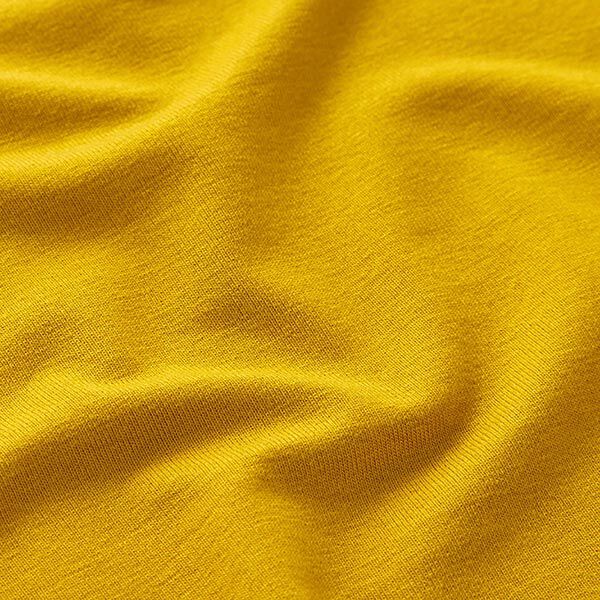 jersey di viscosa leggero – giallo curry,  image number 3