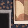 tessuto oscurante Archi astratti – cannella/rame,  thumbnail number 5