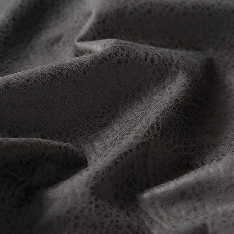 tessuto da tappezzeria similpelle – nero,  image number 2