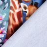 French terry, felpa estiva Famiglia di giraffe taglio di tessuto | Glitzerpüppi – blu notte,  thumbnail number 4