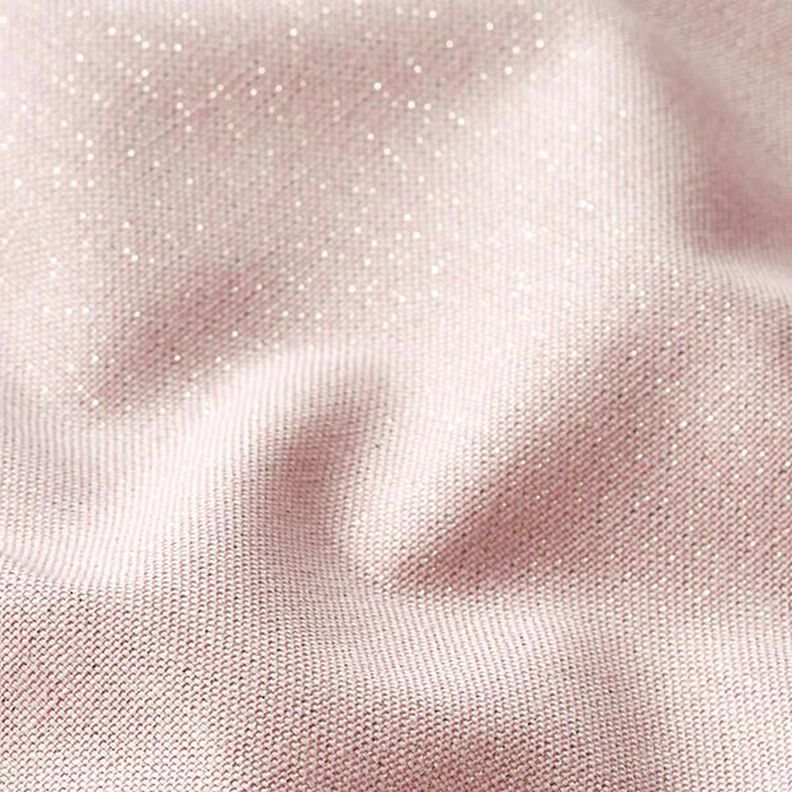 tessuto arredo mezzo panama lurex – rosa,  image number 2