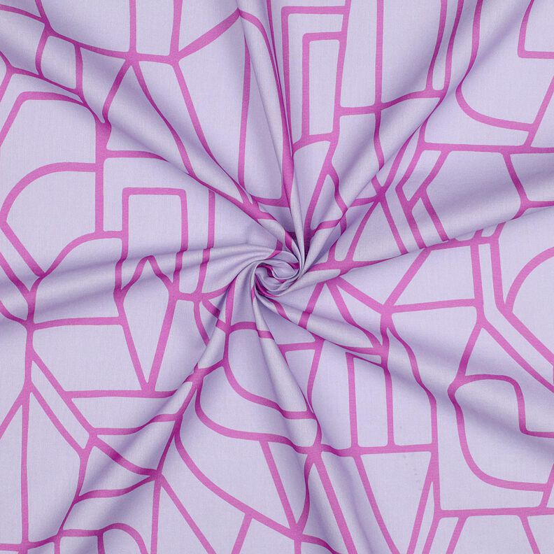 Voile di cotone Town | Nerida Hansen – lillà/porpora,  image number 3