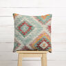 tessuto arredo gobelin motivo etnico a losanghe – turchese chiaro/beige chiaro,  thumbnail number 8