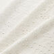 tessuto in cotone, ricami a giorno, gocce – bianco,  thumbnail number 6