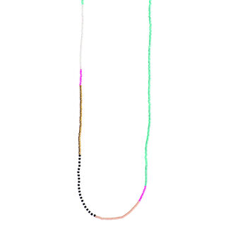 collana Itoschii Beads [ 65 cm] | Rico Design – argent metallica, 
