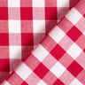 tessuto in cotone Quadro vichy 1,7 cm – rosso/bianco,  thumbnail number 4
