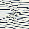 Maglia in spugna righe – avorio/blu notte,  thumbnail number 3