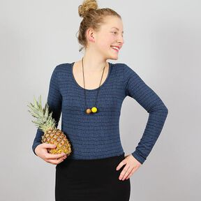 FRAU BECKY Body per donna e ragazza, due lunghezze di manica | Studio Schnittreif | XS-XL, 
