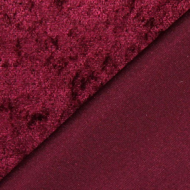 Velluto panné – rosso Bordeaux,  image number 3