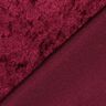 Velluto panné – rosso Bordeaux,  thumbnail number 3