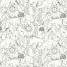 jersey di cotone Vivaci animali della giungla – bianco lana,  thumbnail number 1