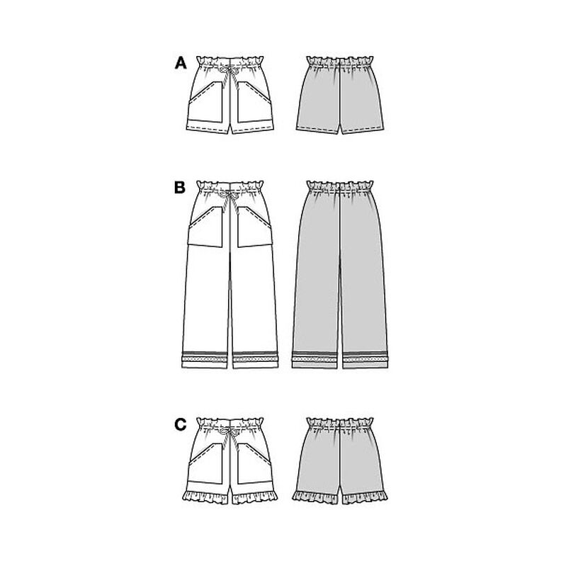 Pantaloni | Burda 5808 | 34-48,  image number 11