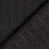 tessuto in maglia Ajour eleganti strisce glitterate – nero,  thumbnail number 4