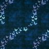 jersey di cotone Farfalle con sfumature di colori | Glitzerpüppi – blu notte,  thumbnail number 1