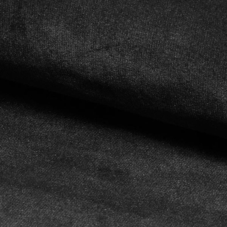 tessuto da tappezzeria velluto – nero,  image number 2