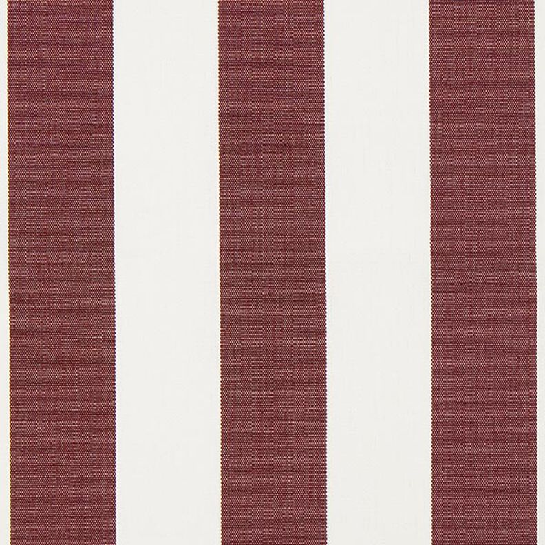 Tessuto per tende da sole righe Toldo – bianco/rosso Bordeaux,  image number 1