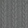 Jersey jacquard, cloqué, motivi a treccia – grigio scuro,  thumbnail number 1