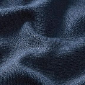 misto lino viscosa tinta unita – blu marino, 