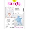 Completino baby: Tutina / giacchina…, Burda 9478,  thumbnail number 1