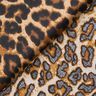 cotone rivestito Raffinato motivo leopardato – marrone/nero,  thumbnail number 4