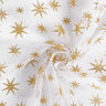 Tulle con stelle brillanti – bianco/oro,  thumbnail number 3