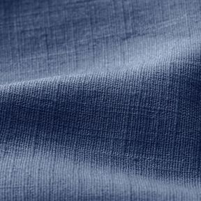Tessuto di lino misto Ramie medio &ndash; grigio blu, 