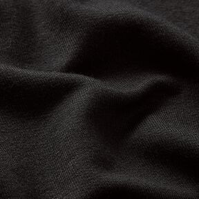 LENZING™ ECOVERO™ French Terry leggero – nero, 