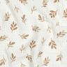 mussolina / tessuto doppio increspato Rami | Poppy Fabrics – avorio/moca,  thumbnail number 2