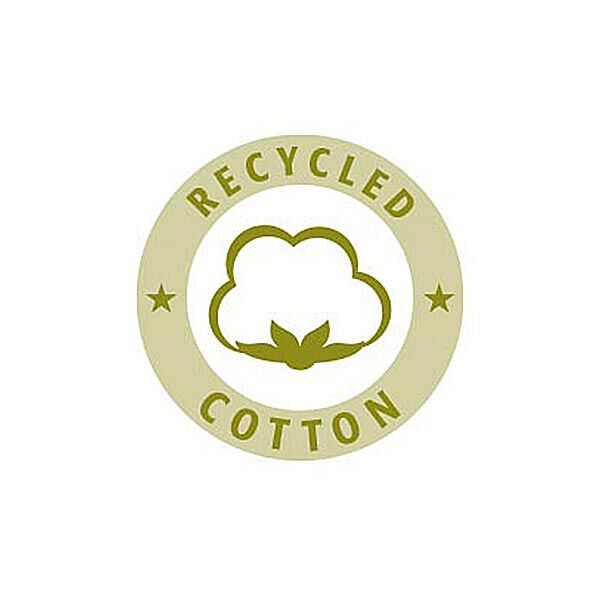 bottone in poliestere/cotone, Recycling, 4 fori, image number 3