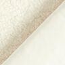 tessuto da tappezzeria pelliccia sintetica Teddy – bianco lana,  thumbnail number 3