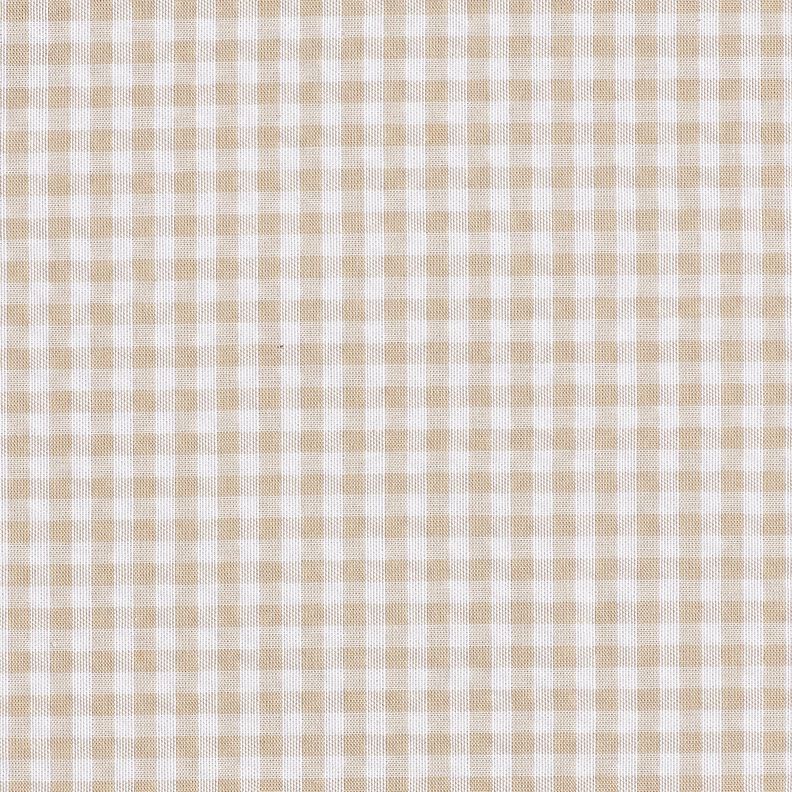 <h2>Seersucker a Quadretti Piccoli, Beige &ndash; Anemone/Bianco &ndash; con Struttura Caratteristica e Motivo,  image number 1