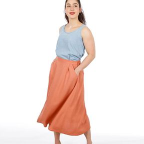 FRAU CARRY - gonna ampia con elastico in vita sul retro, Studio Schnittreif | XS - XXL, 